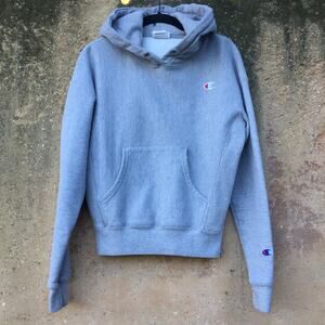 Champion Reverse Weave Heather Grey Hoodie XS